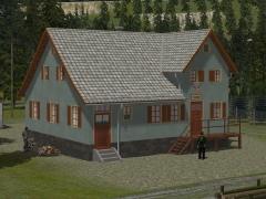 Set Forsthaus in 2 Farben und je 2 Ausf�hrungen
