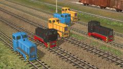 Diesellok V 10 C f�r 750 mm und 1000 mm Set 2