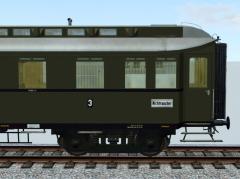 Reisezugwagen mit K�chenabteil Ep.2, preu�. Bauart �Erg�nzungsset