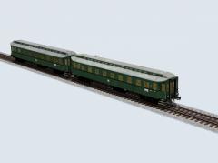 DB Reisezugwagen (ex Stahlpreu�en) Epoche3  �Set2 