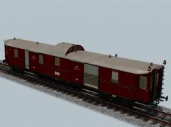 D-Zug-Gep�ckwagen der preu�ischen Staatsbahn, Epoche 1