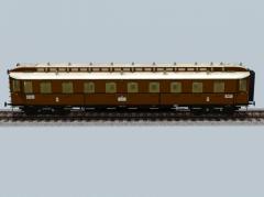 D-Zugwagen 3. Klasse der Preu�ischen Staatsbahn, Epoche 1