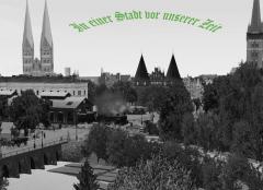 Historische Anlage In einer Stadt vor unserer Zeit (L�beck 1900)