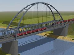 Neuss-D�sseldorfer Eisenbahnbruecke