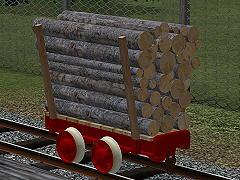 Grubenwagen (600mm) (Flachwagen und Holzwagen) (V11NKK10074 )