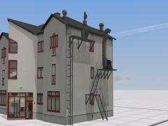 Fabrik � Werkhalle - Immobilien zur Ausgestaltung - Set 01