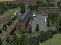 Fabrik � Werkhalle - Variante 2 � Rampe