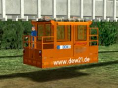 Sonderfahrzeug (SoFa) der H-Bahn (V11NPB10029 )