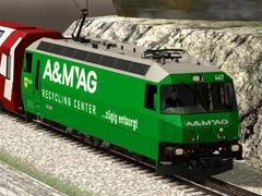Elektrolokomotive, Schmalspur Ge 4/4 III 647 Gr�sch