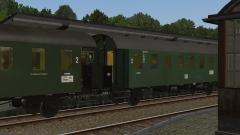 Donnerb�chsen in Holzbauart der DB in Epoche 3