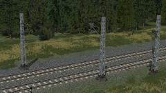 Fahrleitungsabspannung DR gealtert (V11NTB10087 )