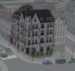 Bahnhofshotel (wie fr�her in Hameln)