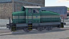 Werks-Diesellokomotive - Farbvariante GR�N