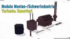 Module f�r die Schwerindustrie | Variante nach Renovierung