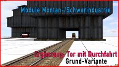 Module f�r die Schwerindustrie | Userwunsch | Halle/H�tte mit Toren