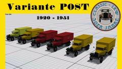 Lkw �30er Jahre� | Typ B - Koffer | in den Farben der Post in Deutschland 1915  bis ca. 1955 (V11NUB20097 )