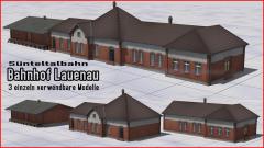Bahnhof Lauenau| mehrteilig | Nachbau [S&uuml;nteltalbahn] (V11NUB20101 )