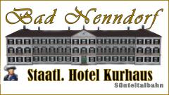 Staatl. Hotel Kurhaus | Bad Nenndorf | Nachbau | [S&uuml;nteltalbahn] (V11NUB20112 )