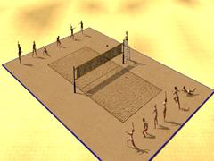 Beach Volleyball Set 1 (V11NWS30080 )