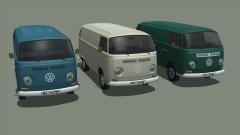 VW T2a Kastenwagen mit Hochdach, Set 1 (V12NJE10073 )