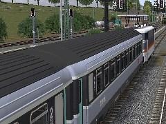 Set 3 de 6 Voitures Corail Plus de la SNCF Vu 75 et 78 �poque5. Set 3 von 6 Corail Plus-Wagen der SNCF Vu 75 und 78 Epoche5. 