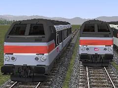 Voitures-pilotes Corail SNCF VU 75 et 86 version Corail Plus, �poque 4 et 5, demi SET. Steuerwagen Corail SNCF VU 75 und 86 Corail Plus-Version, Epoche 4 und 5, halbes SET.
