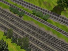 Normalspur Weichen DRG / DB_mecha. - Antrieb EW54-1200 1:18,5 HOLZ-DUNKEL (V13NGK30174 )