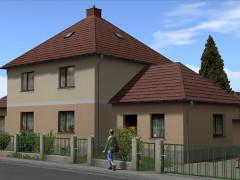 Zweifamilienh�user mit Anbau