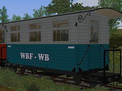 600mm Feldbahn-Privatwagen - beladbar (mit Tauschtextur) (V14KKK10063 )