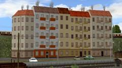 Stadth�user - f�nfgeschossig