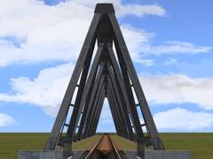Modellsatz Dreigurtbr&uuml;cke L&uuml;den (V14NAF10045 )