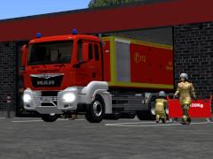 MAN Hakenabrollkipper-Feuerwehr (V14NAW20019 )