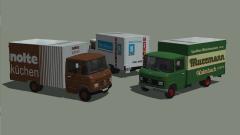 Mercedes L 406 Kofferaufbau Set 2 (V14NJE10086 )