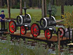 Plattformwagen (600 mm) beladbar (V14NKK10098 )