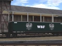 Privatbahn-Personenwagen halboffen, beladbar (600mm)  (V14NKK10112 )