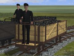 Brigadewagen gebremst Model 18 (600mm) (V14NKK10135 )