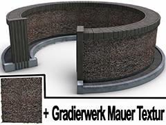 Gradierwerk 2 mit 3 zus&auml;tzlichen Wandelementen (V14NMS70091 )