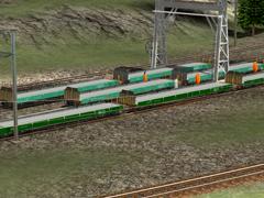 Autotransportwagen, Schmalspur RhB Skl  8406-8412 (V14NPB10083 )