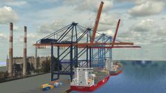 Container Ladebr&uuml;cke 1 + 2 (Sparset) (V14NRP10492 )