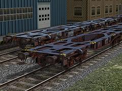 Rostige InnoFreight-Containerwagen (V14NSM20203 )