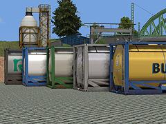 20 Fu&szlig; Tankcontainer, Set 2 (V14NSM20207 )
