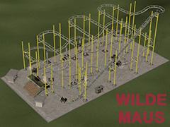 Jahrmarkt Set 4 - Wilde Maus als Bausatz (V14NSO10020 )