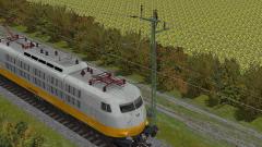 Fahrleitungseinspeisung Freileitung Flachmasten DB und DR (V14NTB10095 )