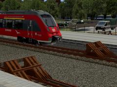 Prellbock als Signal und Signalhupe (V14NTF20019 )