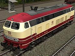 Diesellokomotive 218 217-8 - TEE Farbgebung DB - Userwunsch (V15KAG30031 )