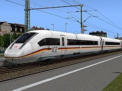 ICE 4 "XXL" - BR412 der DBAG | 13-teilige Zuggarnitur | Tz 9457 "BRD" - Version mit durchgehenden schwarz-rot-goldenen Streifen - Bonusmodell (V15KDU10121 )