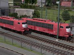 Elektrolokomotive, Normalspur DB-Baureihe 103 Orientrot gealtert (V15KPB10016 )