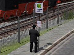 Signal f&uuml;r Bushaltestelle (V15KPB10025 )