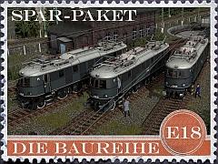 Baureihe E18 - elektrische Schnellzuglokomotiven � Ausf�hrungen der DRG | SPAR-PAKET | V15NAG30041+V15NAG30048+V15NAG30049