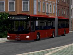MAN Lions Gelenkbus Rot (V15NCR10013 )